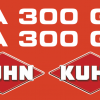 Autocollant Kuhn-GA300GM
