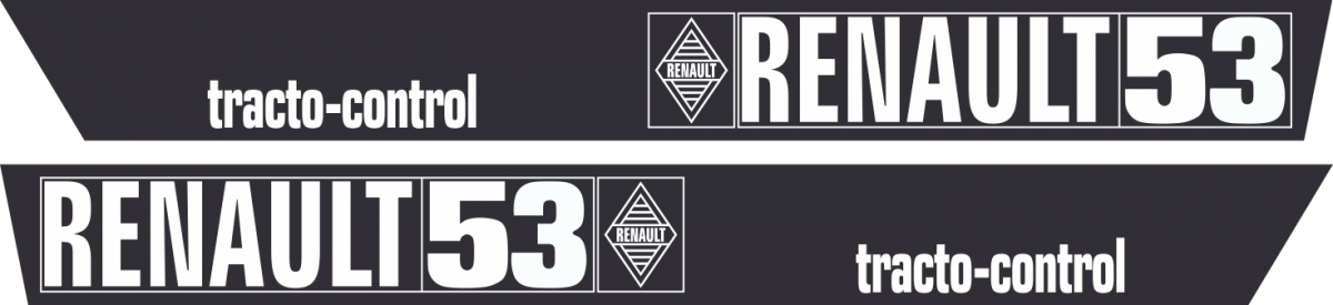 Jeu de bandeaux adhésifs pour Renault RN-0053