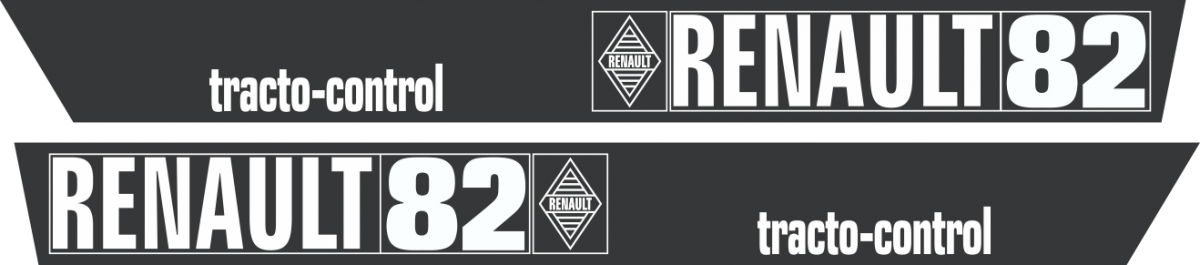 Jeu de bandeaux adhésifs pour Renault RN-0082