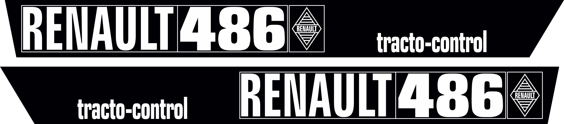 Jeu de bandeaux adhésifs pour Renault RN-0486 Jeu de bandeaux adhésifs pour Renault RN-0486