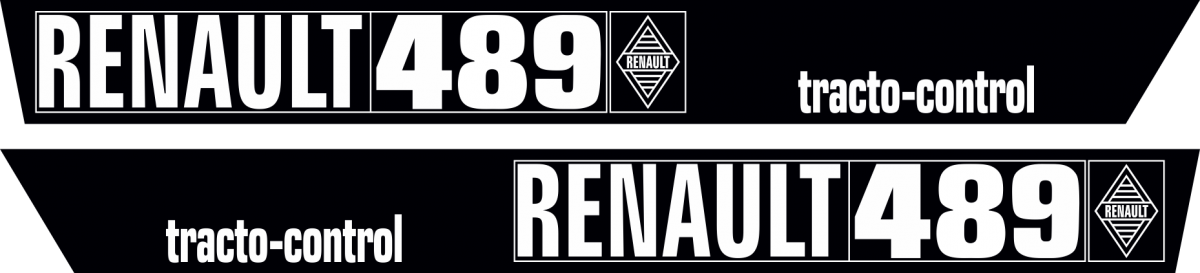 Jeu de bandeaux adhésifs pour Renault RN-0489