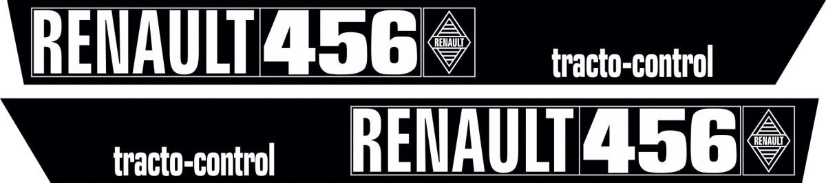 Jeu de bandeaux adhésifs pour Renault RN-0456