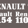 Jeu de bandeaux adhésifs pour Renault RVB-110-54TZ