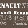 Jeu de bandeaux adhésifs pour Renault RVB-145-14TX16
