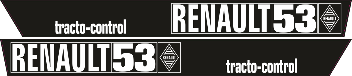 Jeu de bandeaux adhésifs pour Renault RN-0053