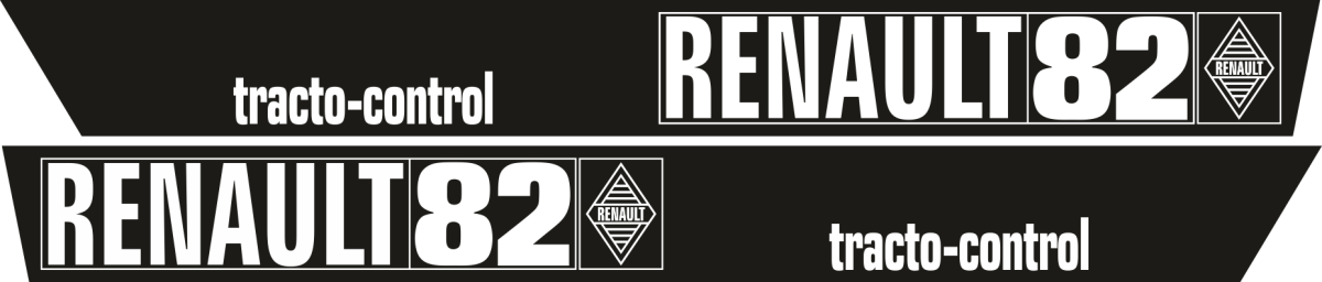 Jeu de bandeaux adhésifs pour Renault RN-0082