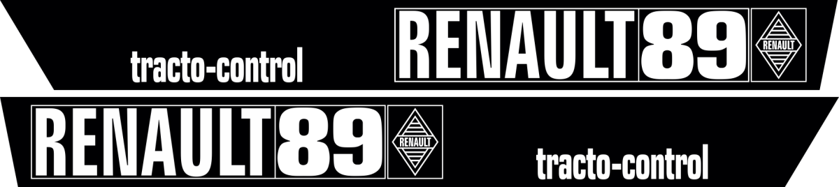 Jeu de bandeaux adhésifs pour Renault RN-0089